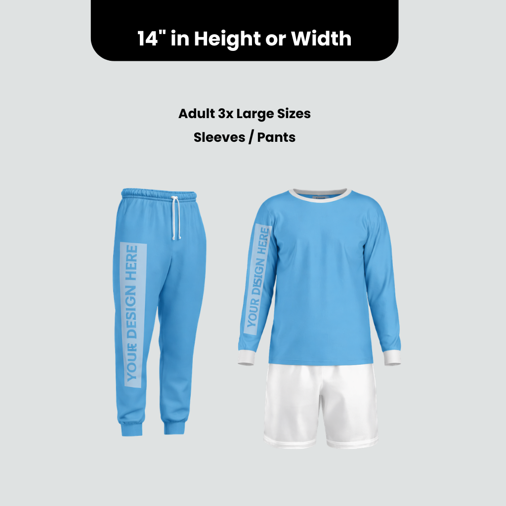 Custom DTF Transfers by Size